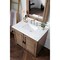 James Martin Vanities Portland 36in Single Vanity Whitewashed Walnut w/ 3 CM Carrara Marble Top 620-V36-WW-3CAR - alternate 7